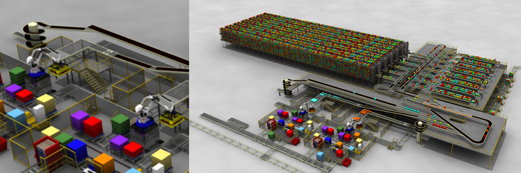 Integrated Picking facility for Beverage Route distribution